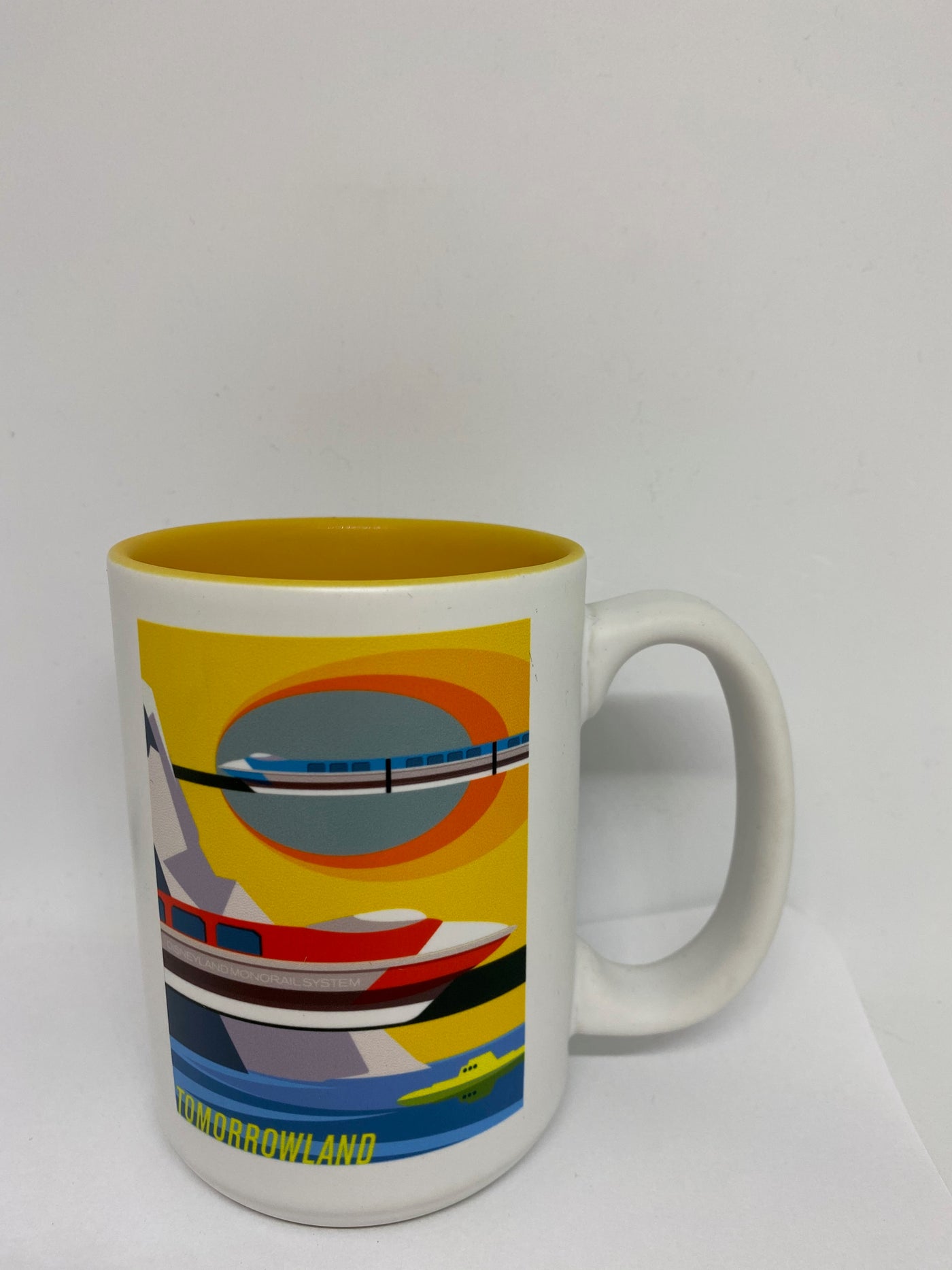 Disney Parks Wonderground Tomorrowland Monorail Coffee Mug New