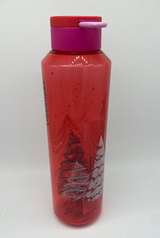 Starbucks Holiday Christmas Tree 2021 Plastic Water Bottle 24oz New