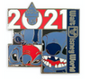 Disney Parks WDW 2021 Stitch Pin New with Card