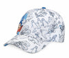 Disney Parks Ink & Paint Colorable Youth Baseball Hat with Markers New With Tag