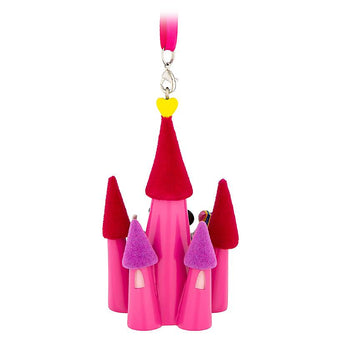 Disney Parks Minnie Mouse Fantasyland Castle Ornament New with Tags