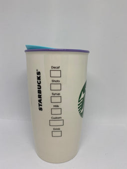 Disney Starbucks Epcot Icons and Attractions Coffee Tumbler Mug New