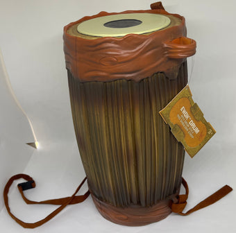 Disney Parks Star Wars Galaxy's Edge Ewok Drum with Stick and Shoulder Strap New