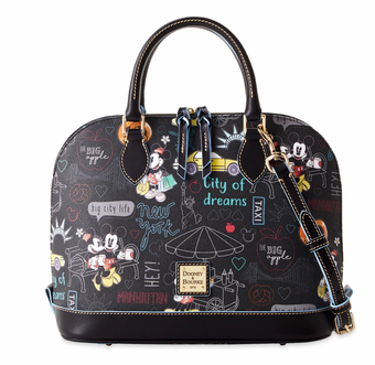 Disney Parks Mickey and Minnie New York City Dooney & Bourke Satchel Bag New Tag