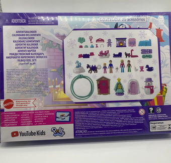 Polly Pocket 2021 Christmas Advent Calendar with 5 Surprises New with Box