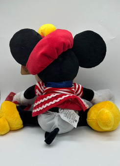 Disney Store Paris Authentic Minnie Oh La La! Plush New With Tag
