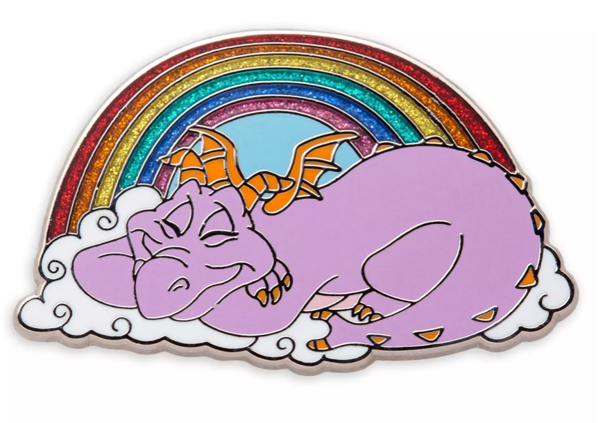 Disney Parks Figment Pin New With Card