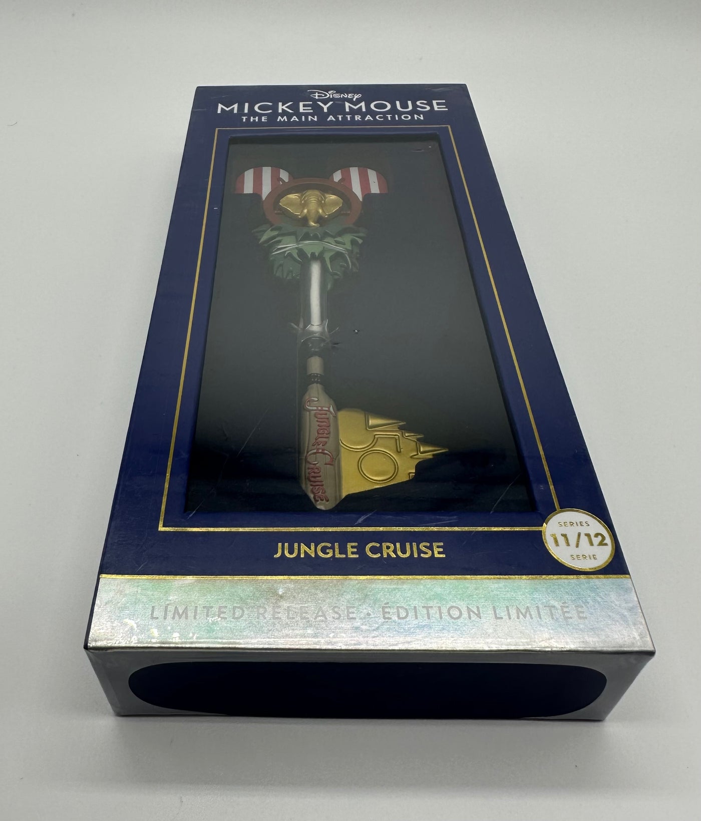 Disney 50th Mickey The Main Attraction Jungle Cruise Key New with Box