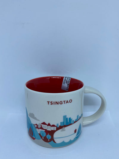 Starbucks You Are Here Collection Tsingtao China Ceramic Coffee Mug New With Box