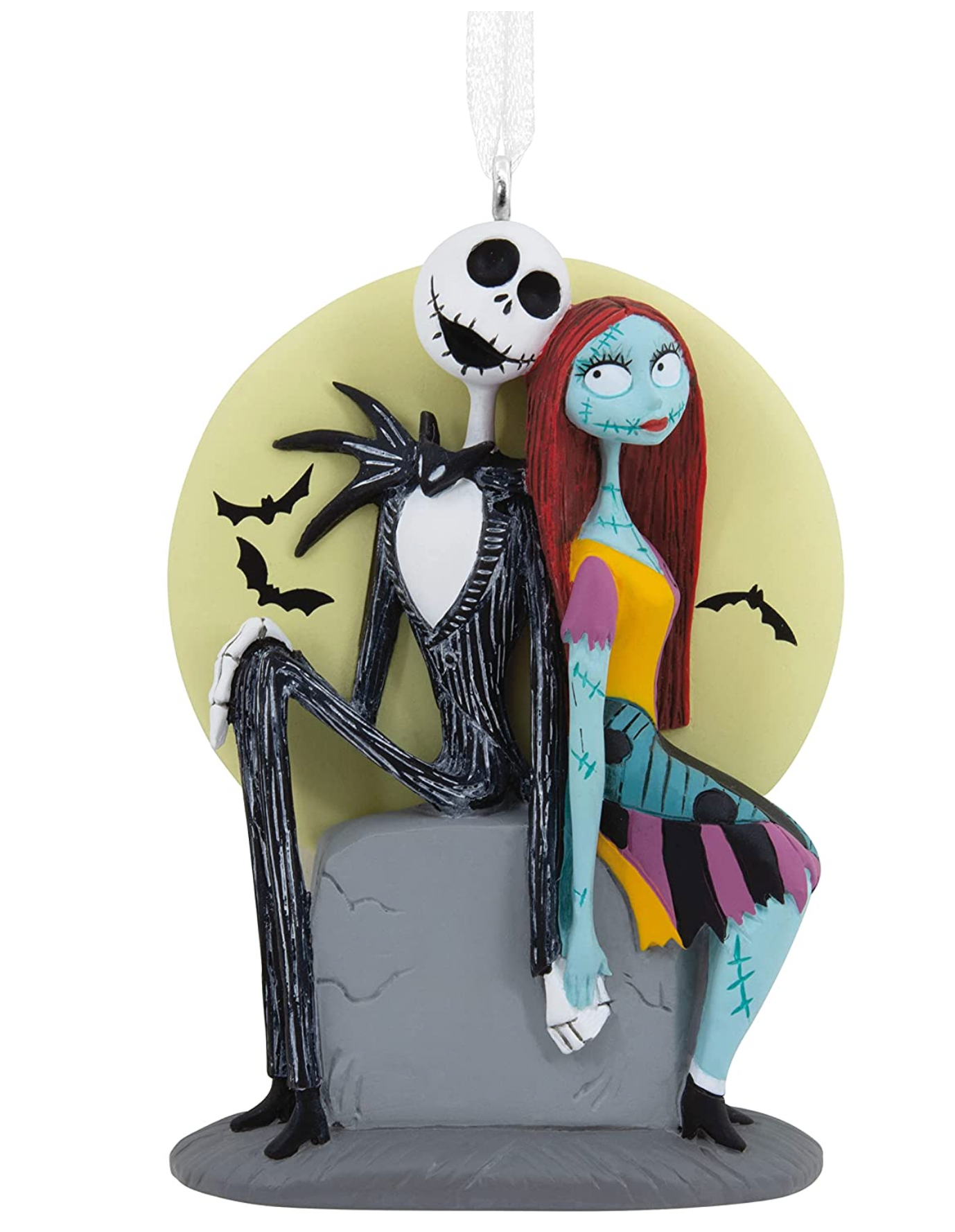 Hallmark The Nightmare Before Christmas Jack Sally Tombstone Christmas Ornament