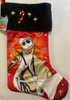 Disney Jack Skellington Stocking Holiday Christmas New with Tags