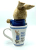 Peter Rabbit 2 Movie No Pants No Problem Plush in Mug New with Tag