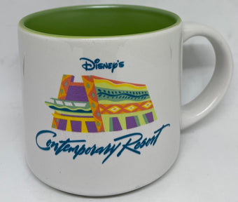 Disney Parks Contemporary Resort Monorail Logo Mug Ceramic Coffee Mug New