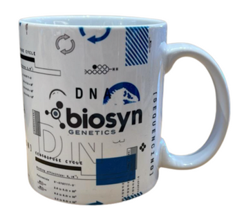 Universal Studios Jurassic World DN Biosyn Genetics Coffee Mug New With Tag