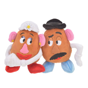 Disney Store Japan Mr.Potato Head & Mrs. Potato Head Valentine Plush New Tags
