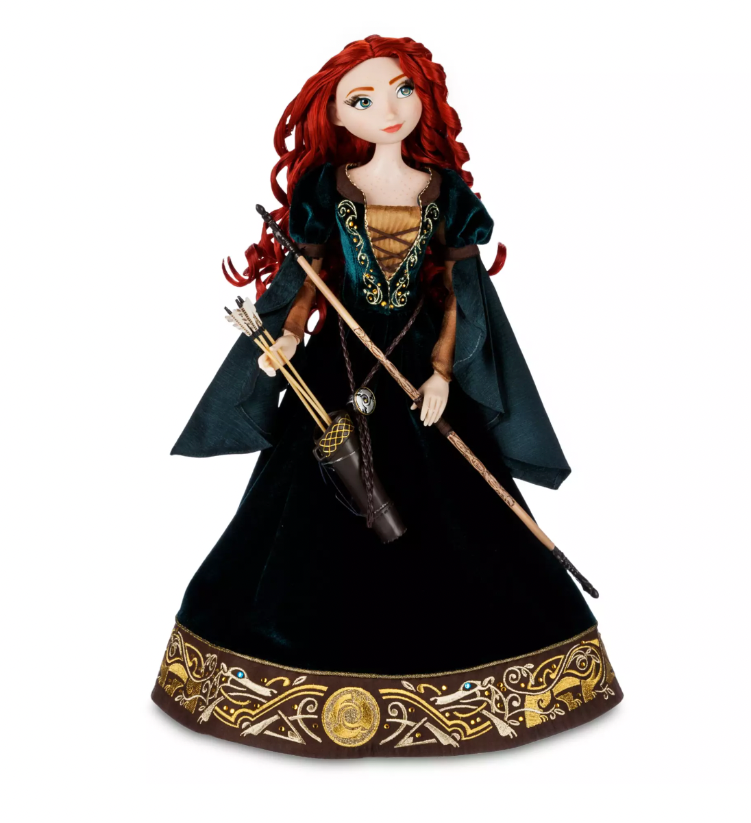 Disney 10th Anniversary Brave Merida 17inc Limited Edition Doll New with Box