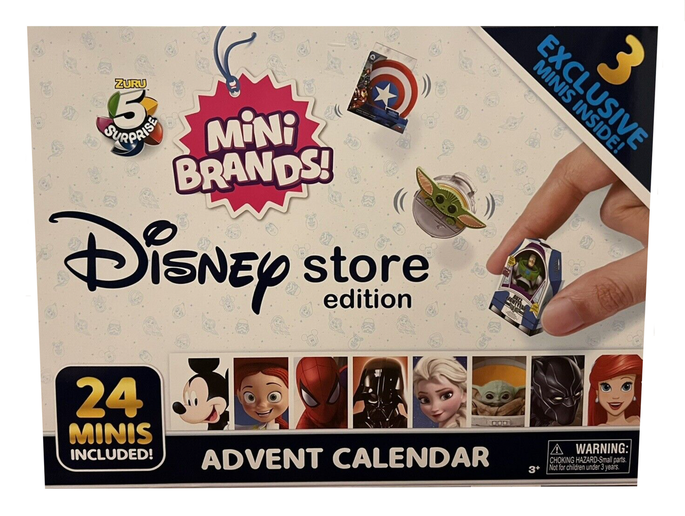 Disney Store Mini Brands Toy Store Playset with 2 Exclusive Minis by ZURU