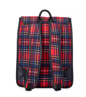 Disney Parks Cruella Live Action Plaid Backpack New with Tag