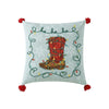 The Pioneer Woman Decorative Throw Pillow Holiday Boot Christmas New with Tag