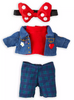 Disney NuiMOs Collection Outfit Denim Jacket and Pants Set Heart New with Card
