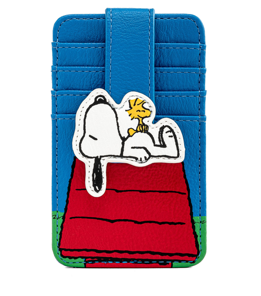 Hallmark Peanuts Snoopy on Doghouse Card Holder New with Tag