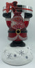 Bath and Body Works Light Up Water Globe Santa Pedestal 3 Wick Candle Holder New