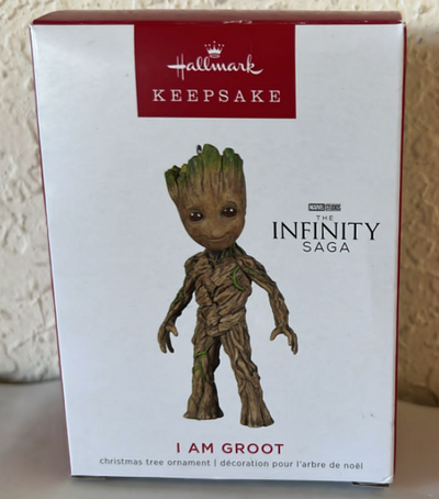 Hallmark 2022 Marvel I Am Groot Christmas Ornament New With Box