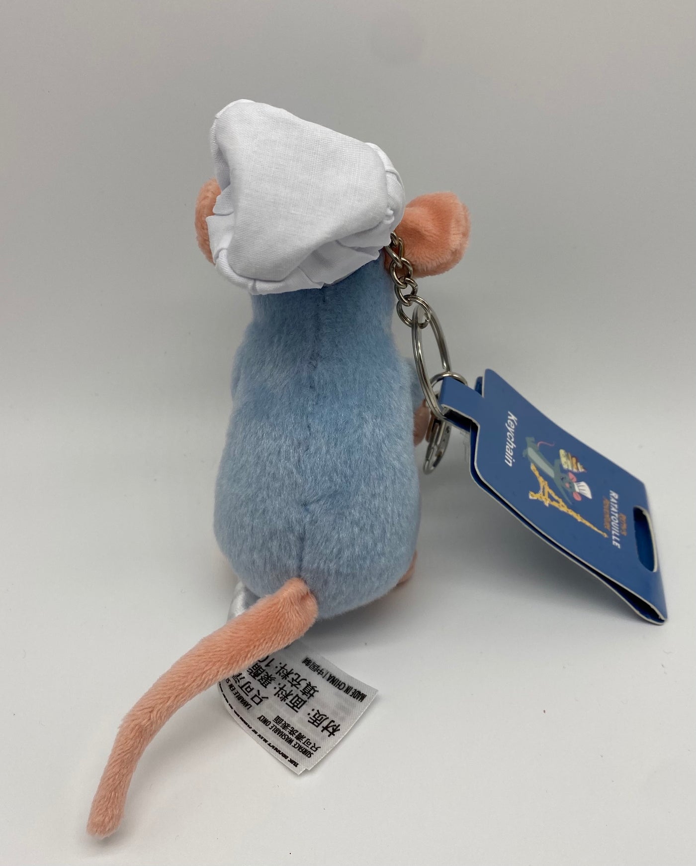 Disney Parks Chef Remy's Ratatouille Adventure Plush Keychain New with Tag