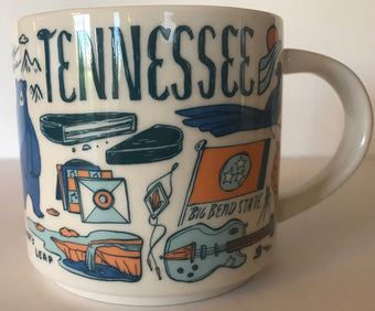 Starbucks Been There Series Collection Tennessee Coffee Mug New With Box