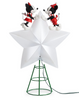 Disney Store Mickey and Minnie Light-Up Holiday Christmas Tree Topper New Box
