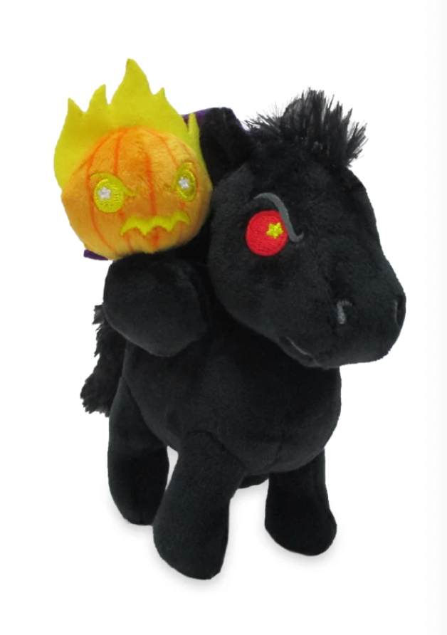 Disney Parks Villains Headless Horseman Wishables Plush Micro 5'' New