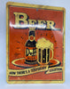 Universal Studios Simpsons Duff Beer Now There's a Temporary Solution Sign New