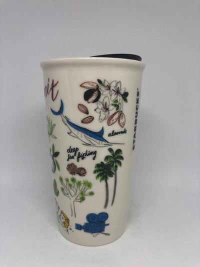 Starbucks California Ceramic Double Wall Tumbler New