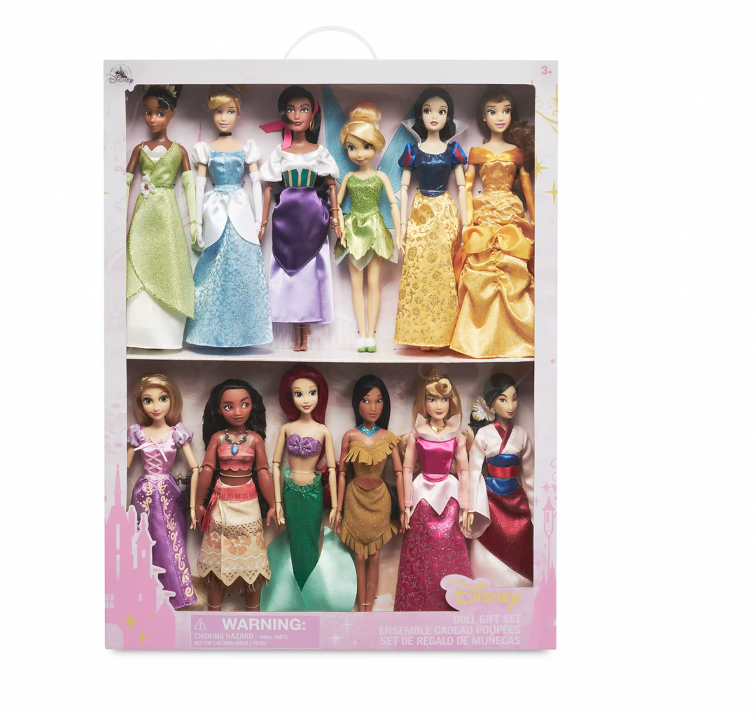 Toys Disney Princess Dolls Gift Set Disney 12 Princess Classic