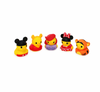 Disney Mickey and Friends Duckz 5 pcs Rubber Ducky Set Bath Toys New with Box