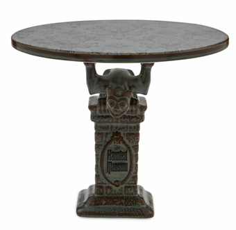 Disney Parks The Haunted Mansion Gargoyle Porcelain Cake Stand New