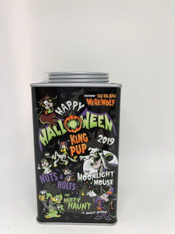 Disney Parks Happy Halloween Mickey Hot Chocolate with Marshmallow Tin New