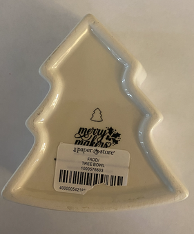 Hallmark Merry Makers Fadd Tree Bowl Christmas Tray New With Tag
