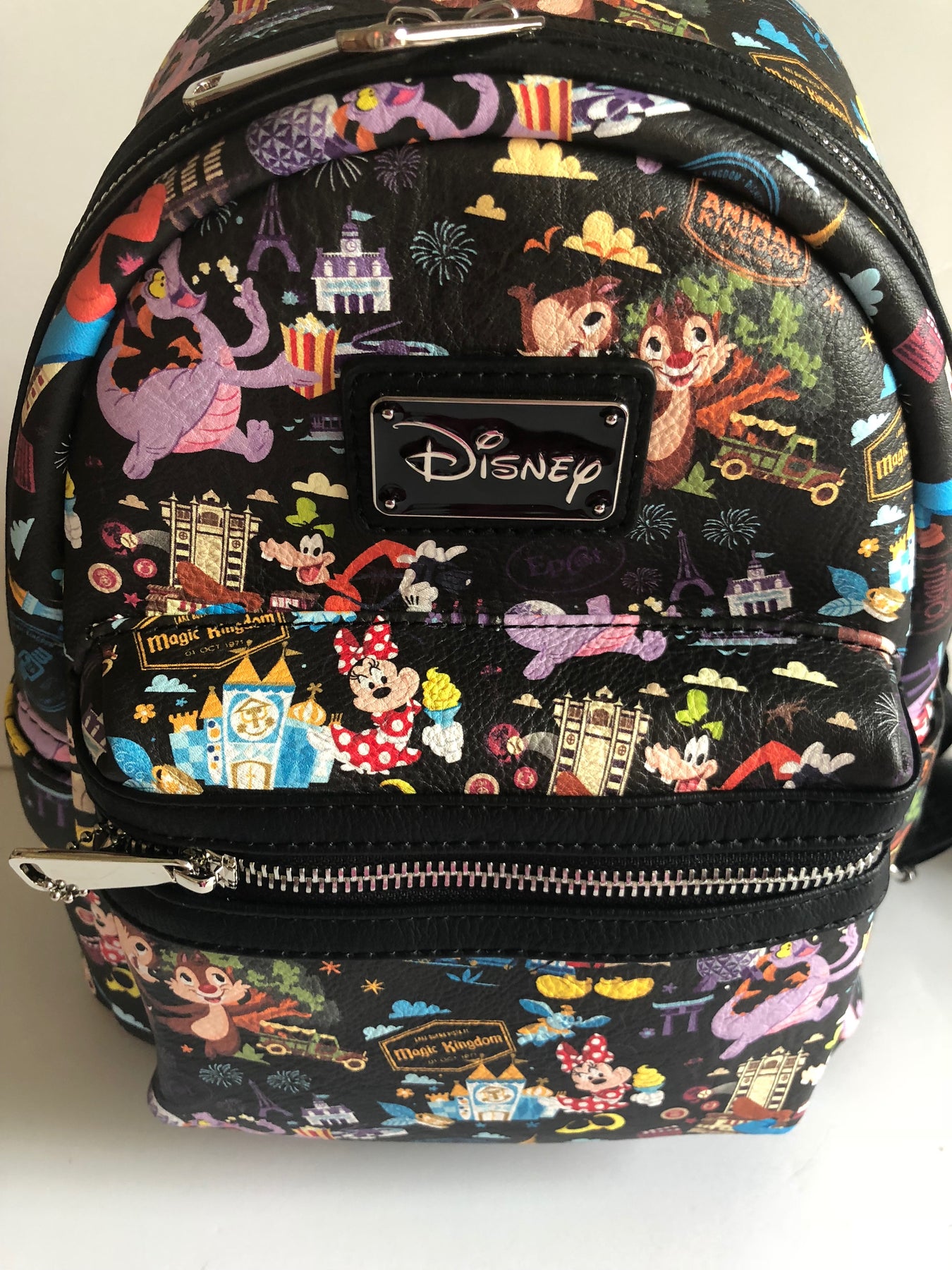 disney passholder mini backpack Disney Parks Mickey and Friends Figment Mini Backpack Passholder New w – I Love Characters