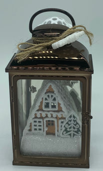 Bath and Body Works Christmas Gingerbread House Lantern Nightlight Wallflowers N
