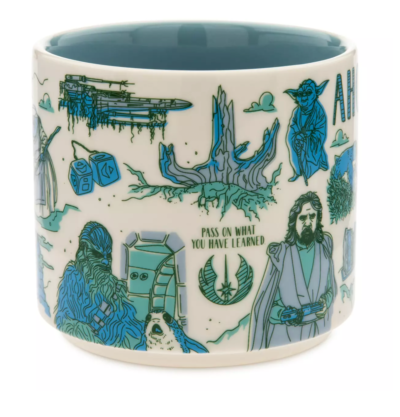 Disney Starbucks Been There Star Wars Ahch-To Ceramic Coffee Mug New with Box