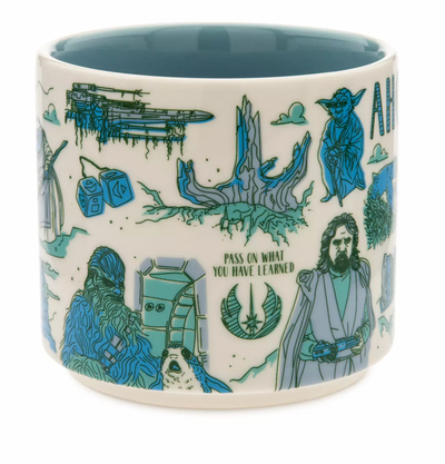 Disney Starbucks Been There Star Wars Ahch-To Ceramic Coffee Mug New with Box