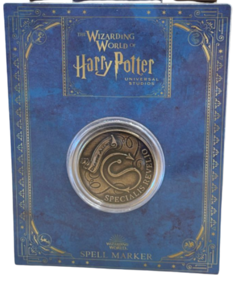 Universal Studios Harry Potter Hogsmilade Specialis Revelio Spell Marker New
