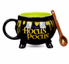 Disney Halloween Hocus Pocus Color Changing Trouble is Brewing Mug w Spoon New