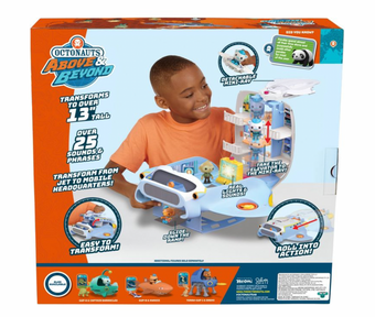 Octonauts Above & Beyond Octoray Lights & Sounds Transforming Playset New