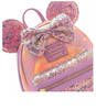 Disney Walt Disney World 50th Minnie Pink Earidescent Backpack New with Tag