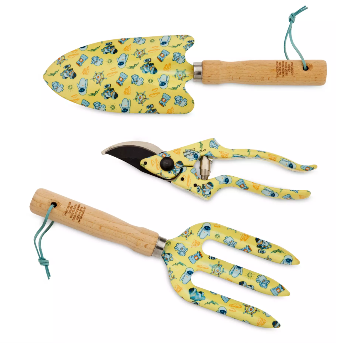 Disney Parks Pixar Wall-E Plant Care Set Trowel Shears and Fork New with Box