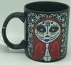 Disney The Nightmare Before Christmas Jack Sugar Skull Glow In The Dark Mug New