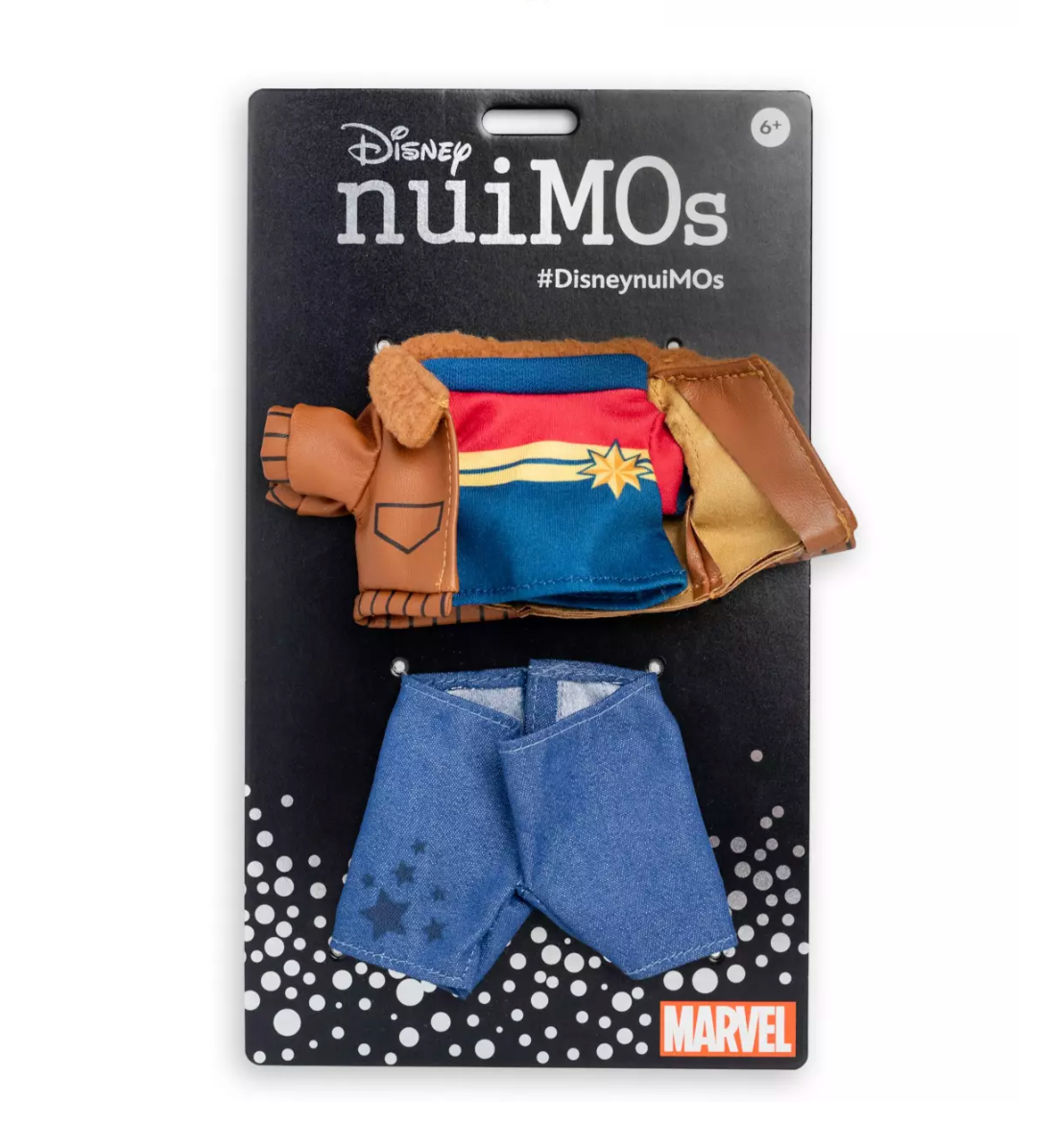Disney Nuimos Outfit Captain Marvel Inspired Outfit New with Card