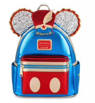 Disney Mickey Main Attraction Ear Loungefly Mini Backpackd Dumbo Flying New
